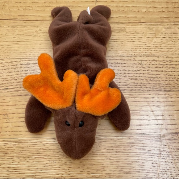 Ty Beanie Baby Chocolate the Moose - Picture 7 of 7